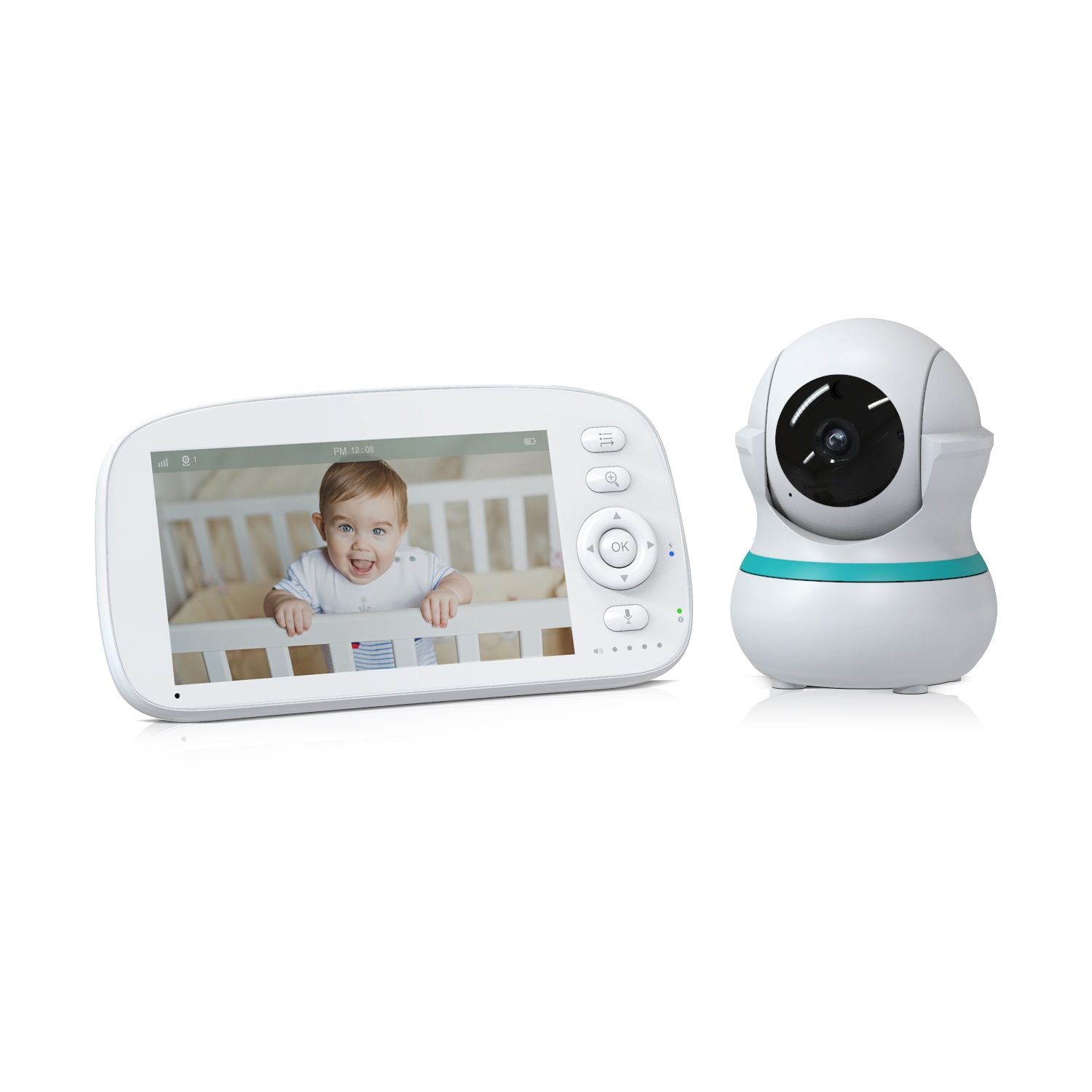 Super Low Price 5 inch Video Baby Monitor 
