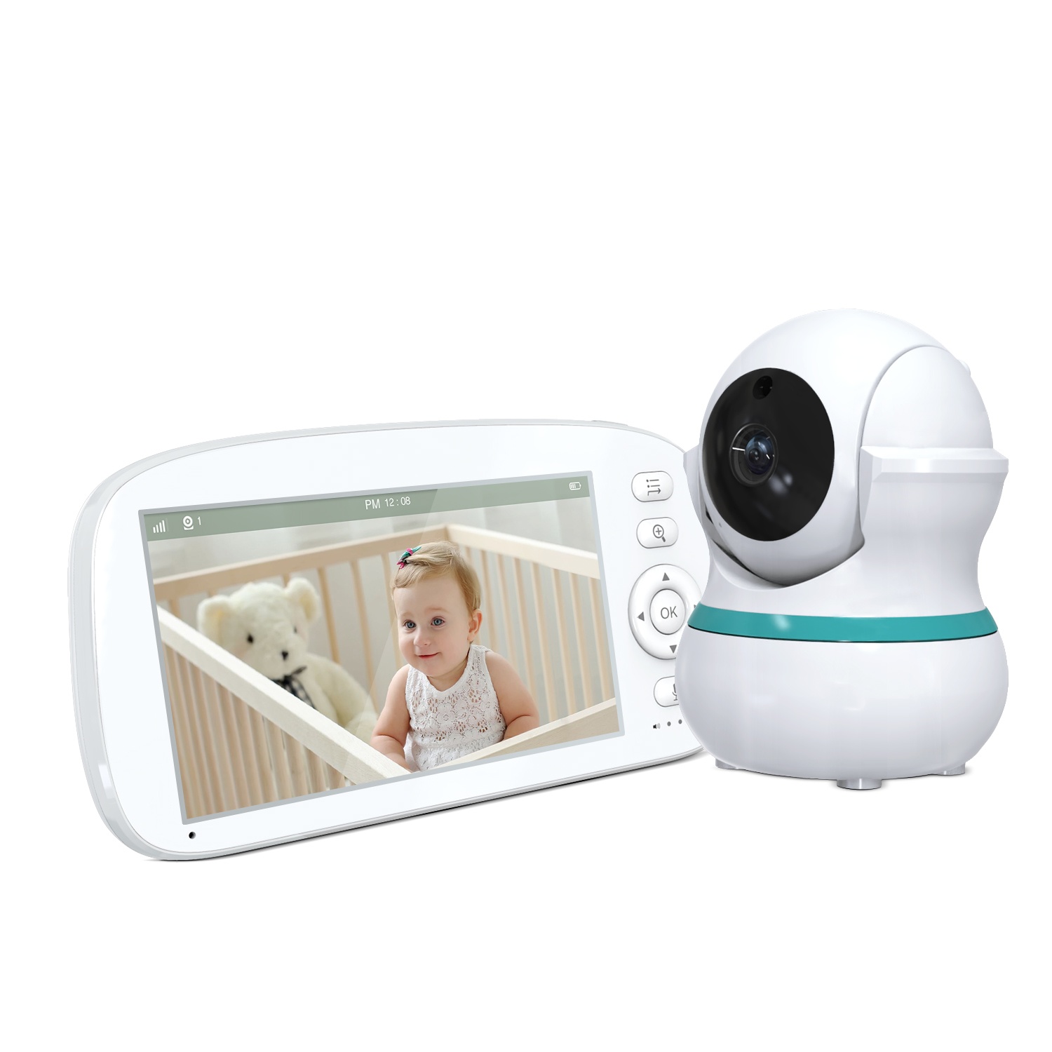 Super Low Price 5 inch Video Baby Monitor 