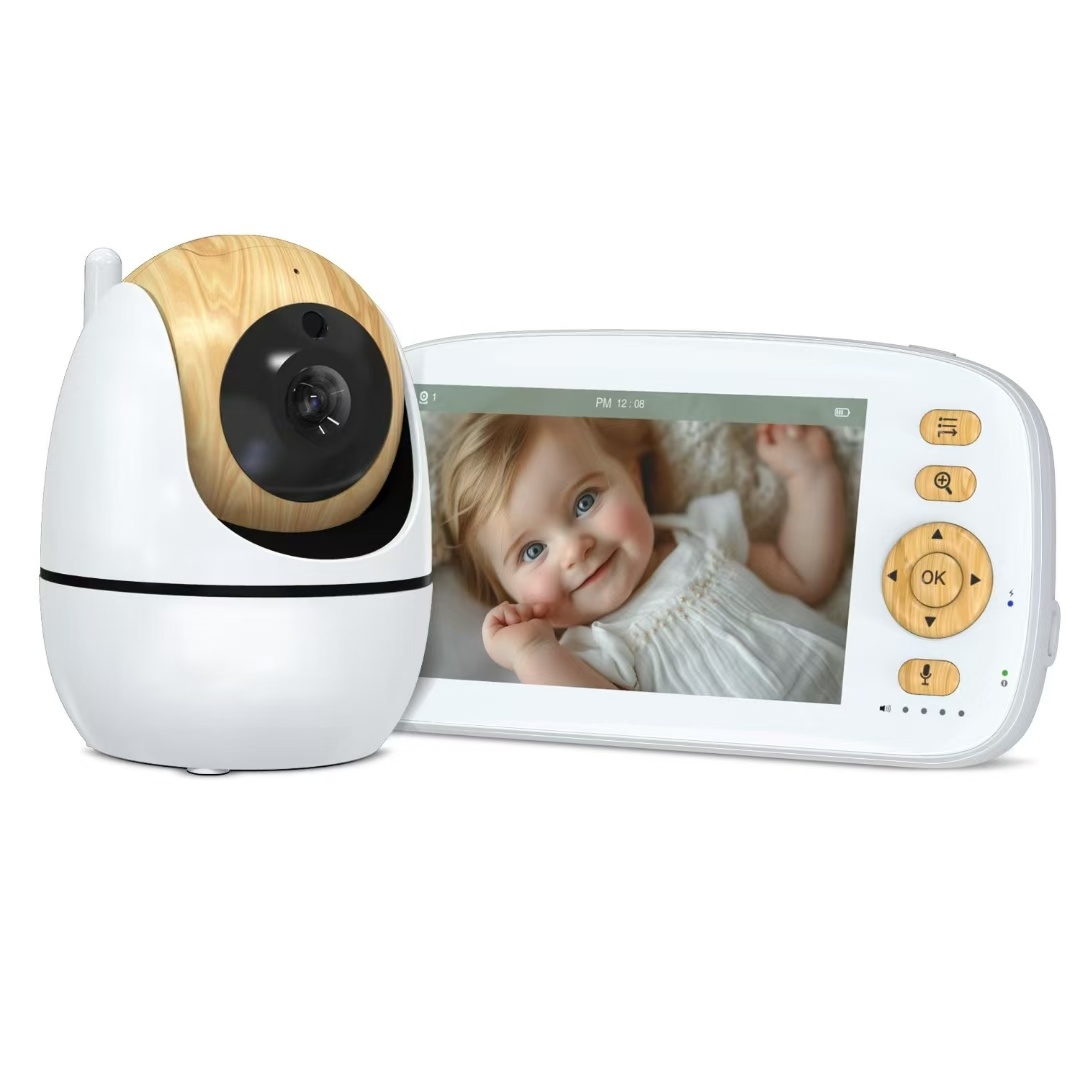5 inch 720p Video Baby Monitor Factory Competitive Price Large Screen Long Stand