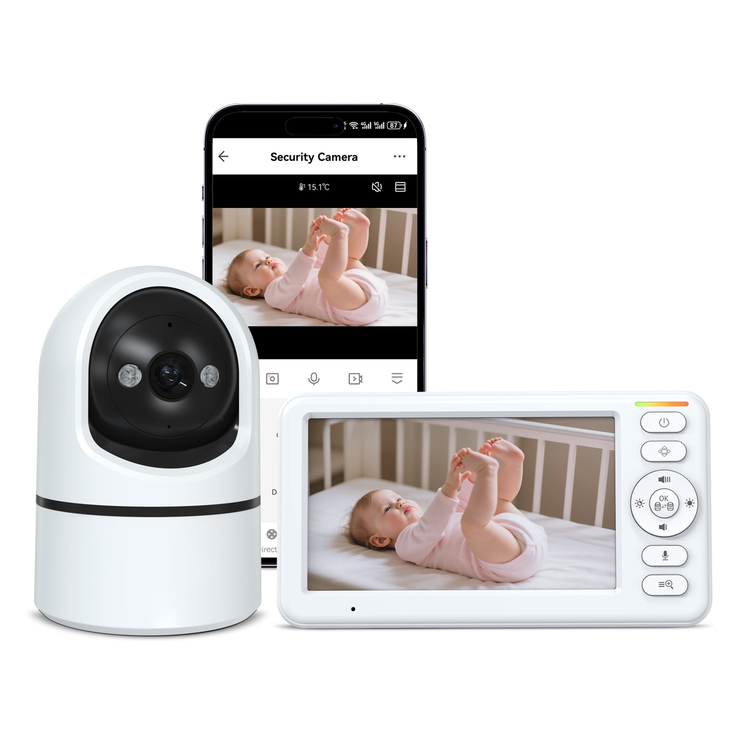 Baby Monitor Camera Pro Vision 5