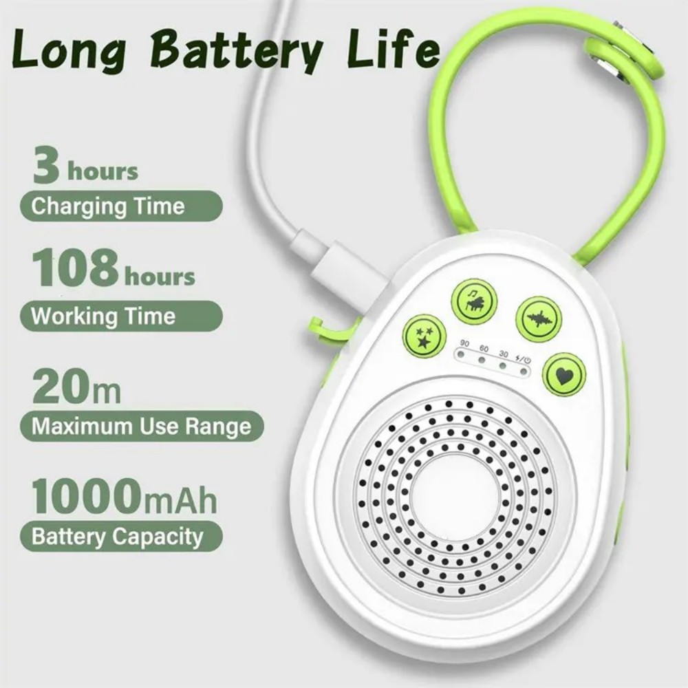 Portable White Noise Machine Green